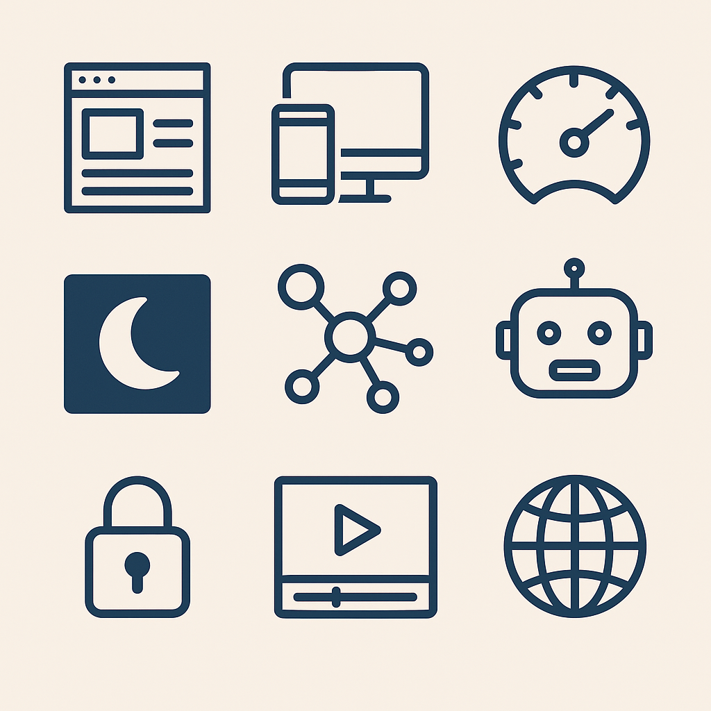 Tendencias en diseño web que realmente importan en 2025