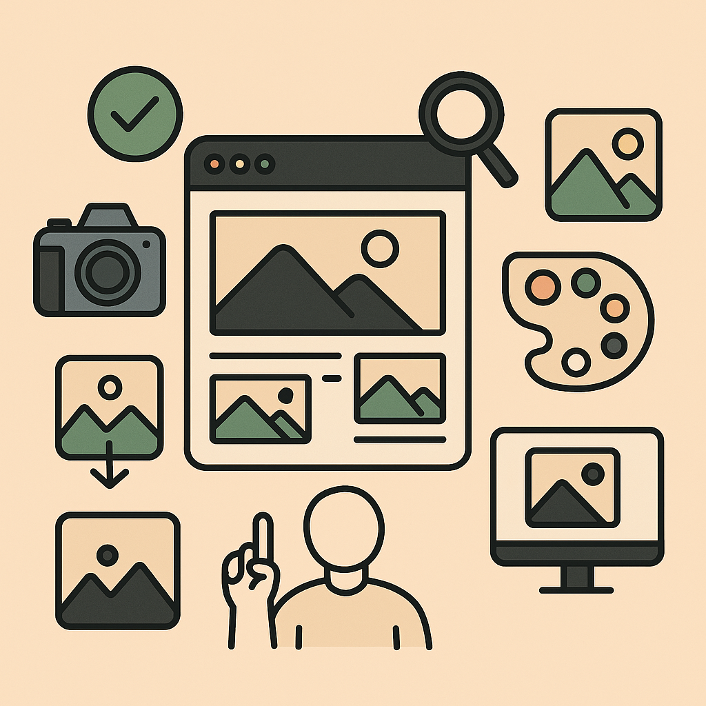 Cómo elegir imágenes para tu web sin ser diseñador